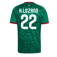 Mexiko Hirving Lozano #22 Domáci futbalový dres MS 2026 Krátky Rukáv
